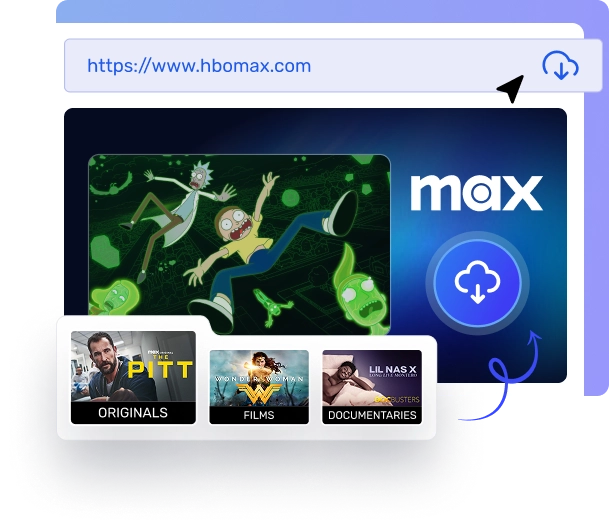 Download Any Max Video with Built-in Web Player