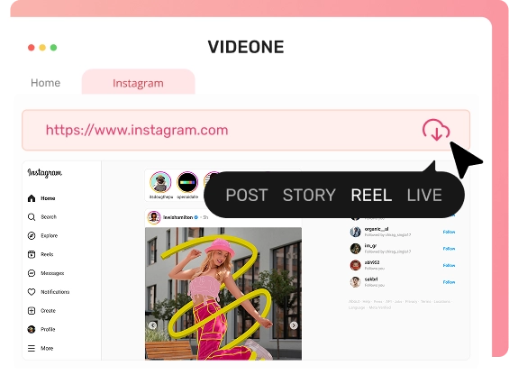 Download Any Instagram Video Easily with the Built-in Web Browser