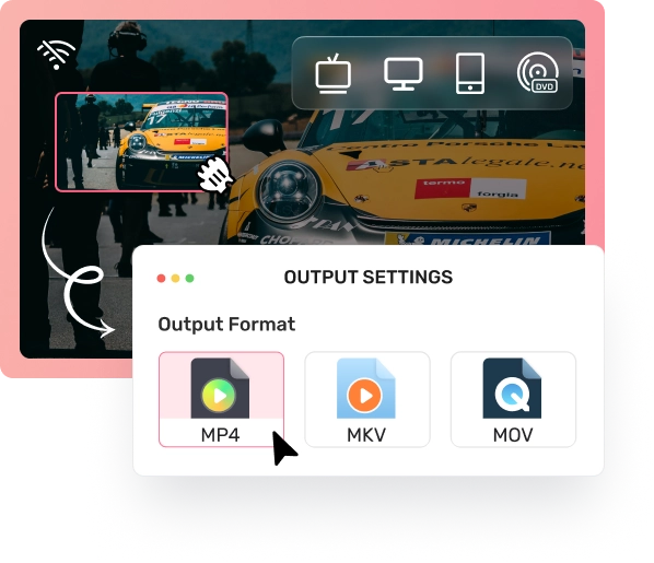 Convert Instagram Videos to Popular MP4/MKV/MOV Formats
