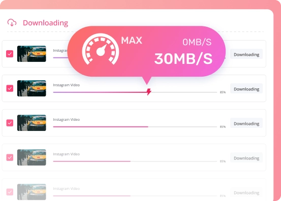 Experience 3X Faster Speeds for Instagram Video Downloads