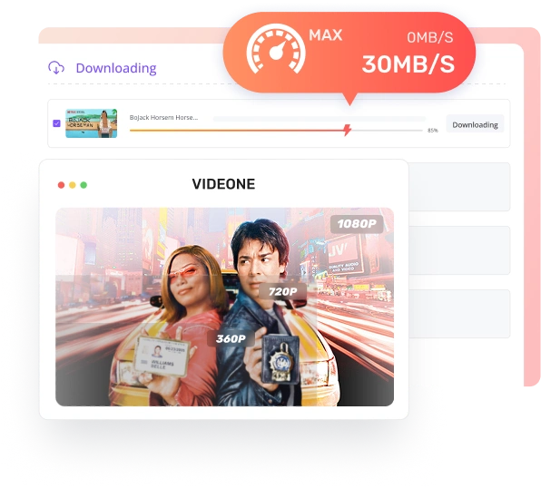 High-Speed 3X Downloads and Sharp 1080P Resolution