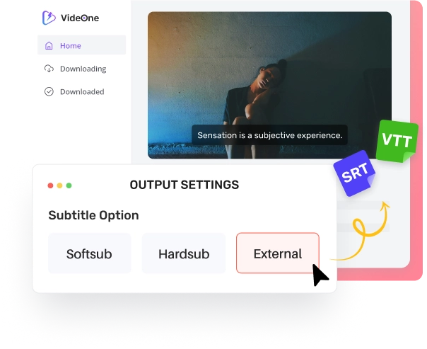 Provide Versatile Subtitle Options: Soft, Hard, and External